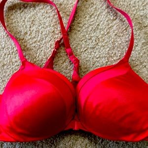 Victoria’s secret padded workout bra watermelon pink